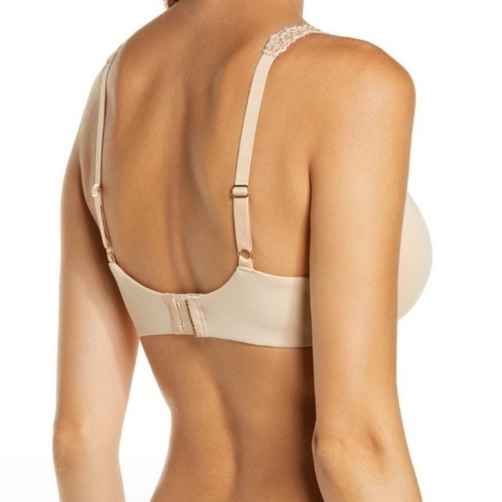 NATORI Rose Dream Custom Coverage UW T-Shirt Bra Hazelnut Cafe‎ 34DDD - Picture 5 of 9